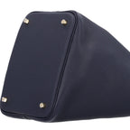 Taurillon Clemence Picotin Lock 22 MM Bleu Nuit