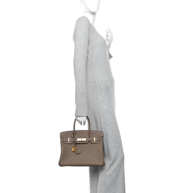 Togo Birkin 30 Etoupe Main Image