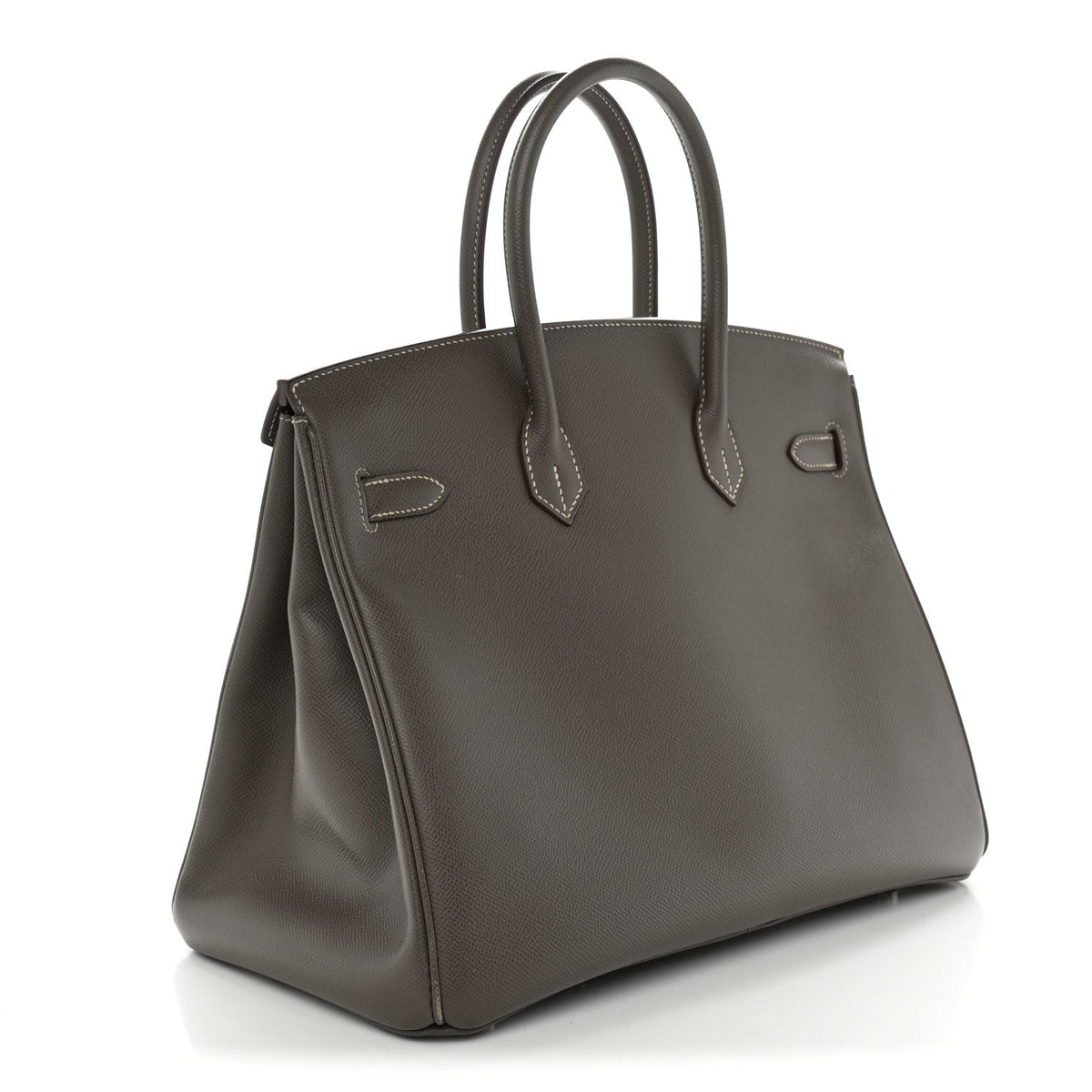 Epsom Candy Birkin 35 Etain Bleu Thalassa
