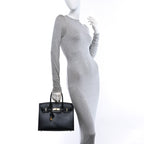 Veau Monsieur Birkin Sellier 30 Black