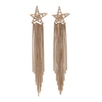 Swarovski Crystal CC Star Earphone Charms  Gold