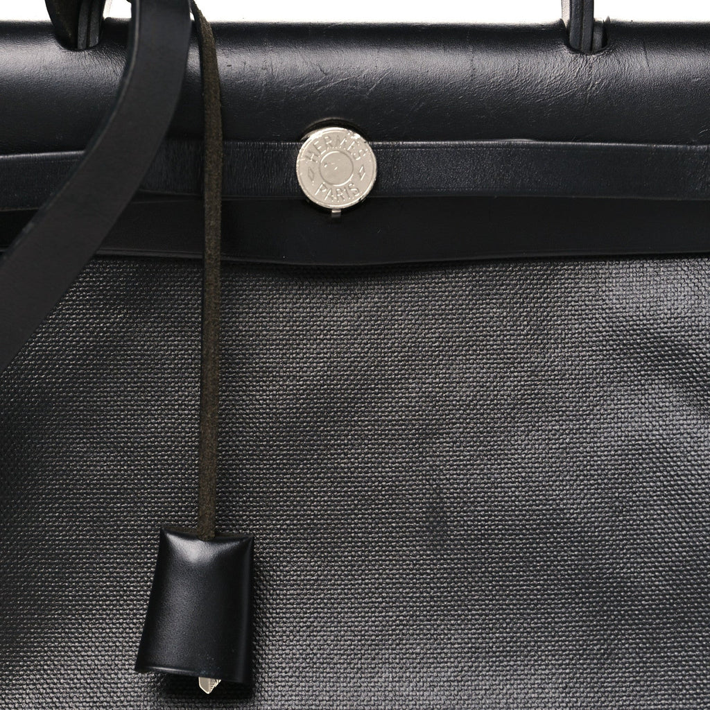 Toile H Berline Vache Hunter Herbag Zip PM 31 Black Ecru