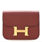 Evercolor Constance Slim Wallet Rouge H