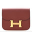 Evercolor Constance Slim Wallet Rouge H