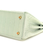 Matte Alligator Kelly Retourne 28 Vert D'eau
