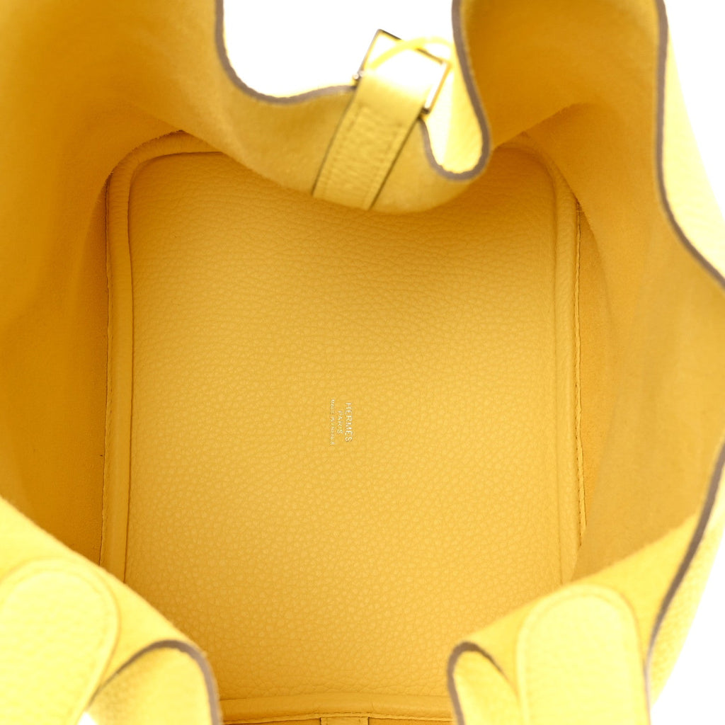 Taurillon Clemence Picotin Lock 22 MM Limoncello