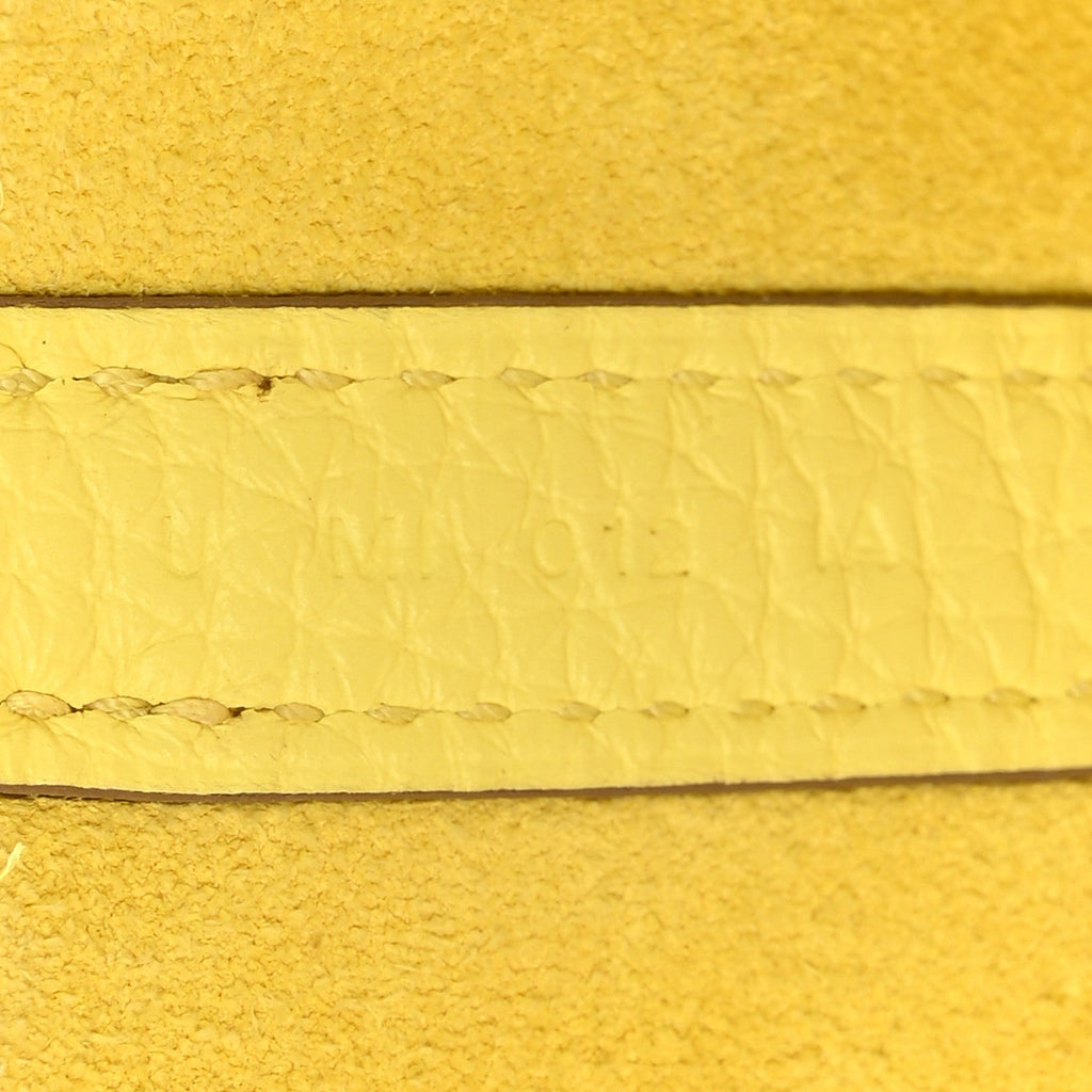 Taurillon Clemence Picotin Lock 22 MM Limoncello