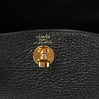 Taurillon Clemence Mini Lindy 20 Black