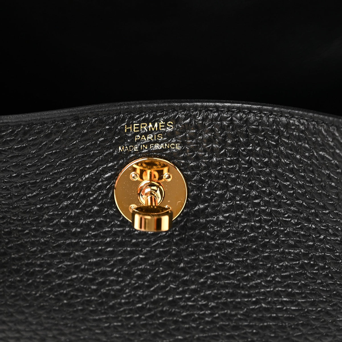 Taurillon Clemence Mini Lindy 20 Black