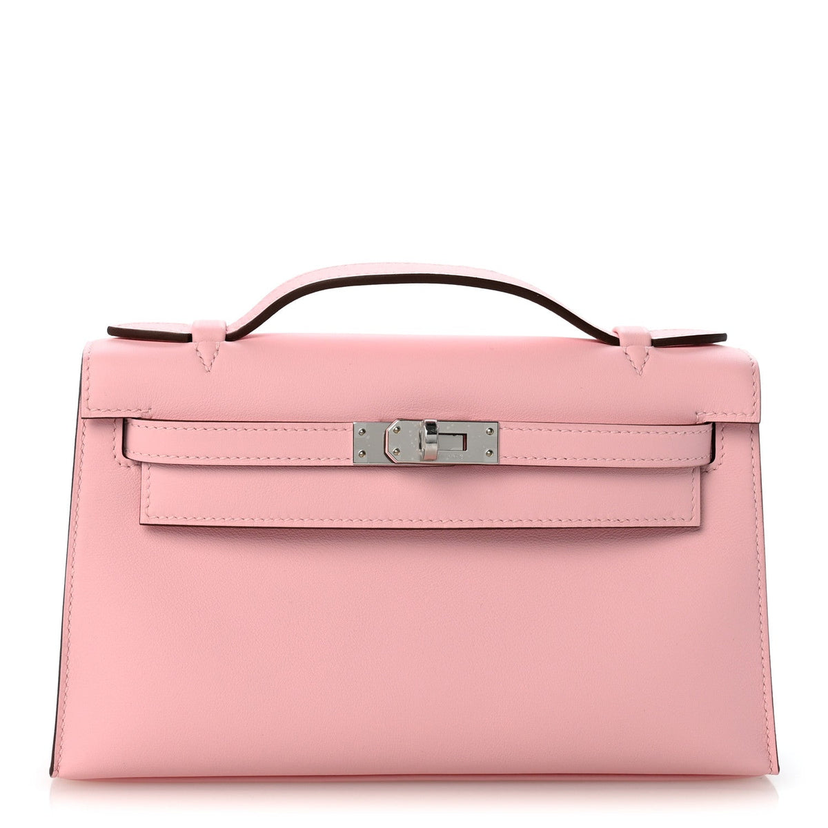 Swift Kelly Pochette Clutch Rose Sakura