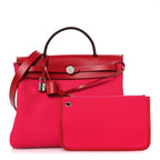 Military Toile Vache Hunter Herbag Zip Retourne PM 31 Rose Mexico Rouge Piment