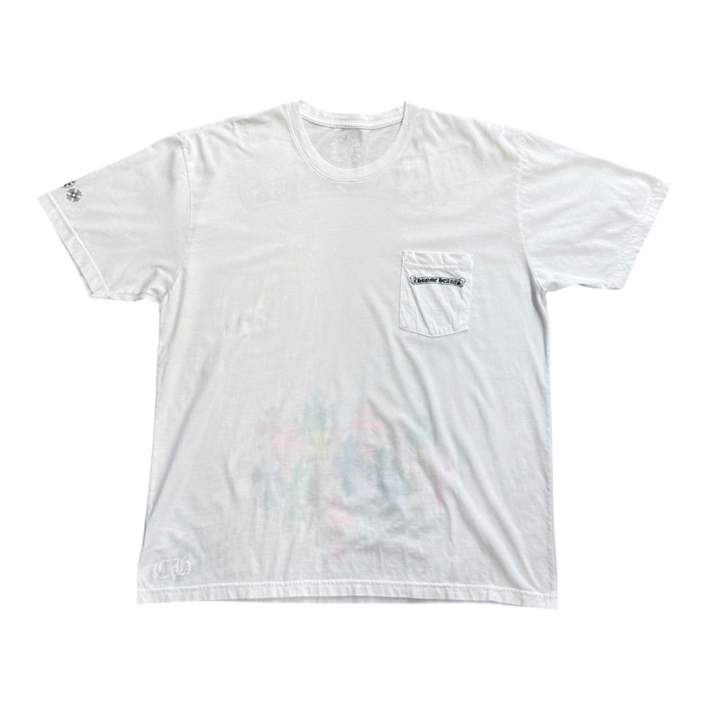 Chrome Hearts Multi Color Cross T-shirt White