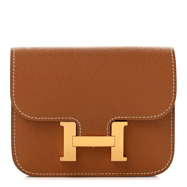 Epsom Constance Slim Wallet Gold Hover Image