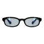 Chrome Hearts Lowrider Gloss Black Blue Tinted Glasses