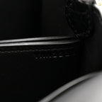Matte Alligator Mini Sac Roulis Black