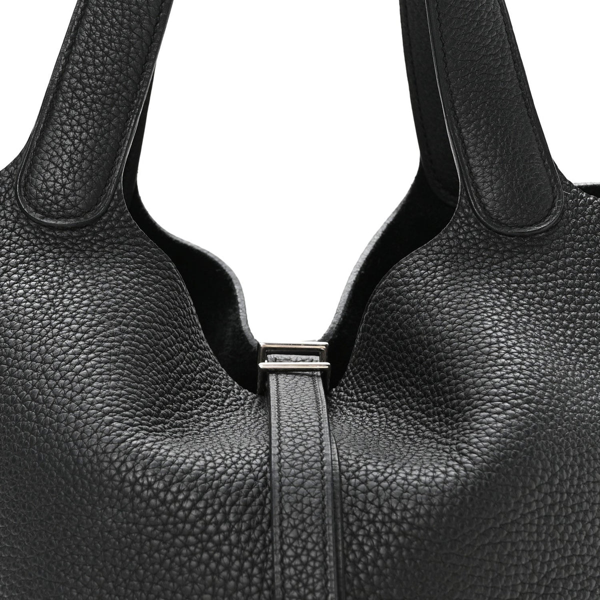 Taurillon Clemence Picotin Lock 22 MM Black