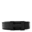 Matte Porosus Crocodile Monochrome 24mm Mini Constance H Belt 105 42 Black