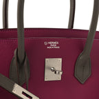 Epsom Horseshoe Birkin 35 Etain Tosca