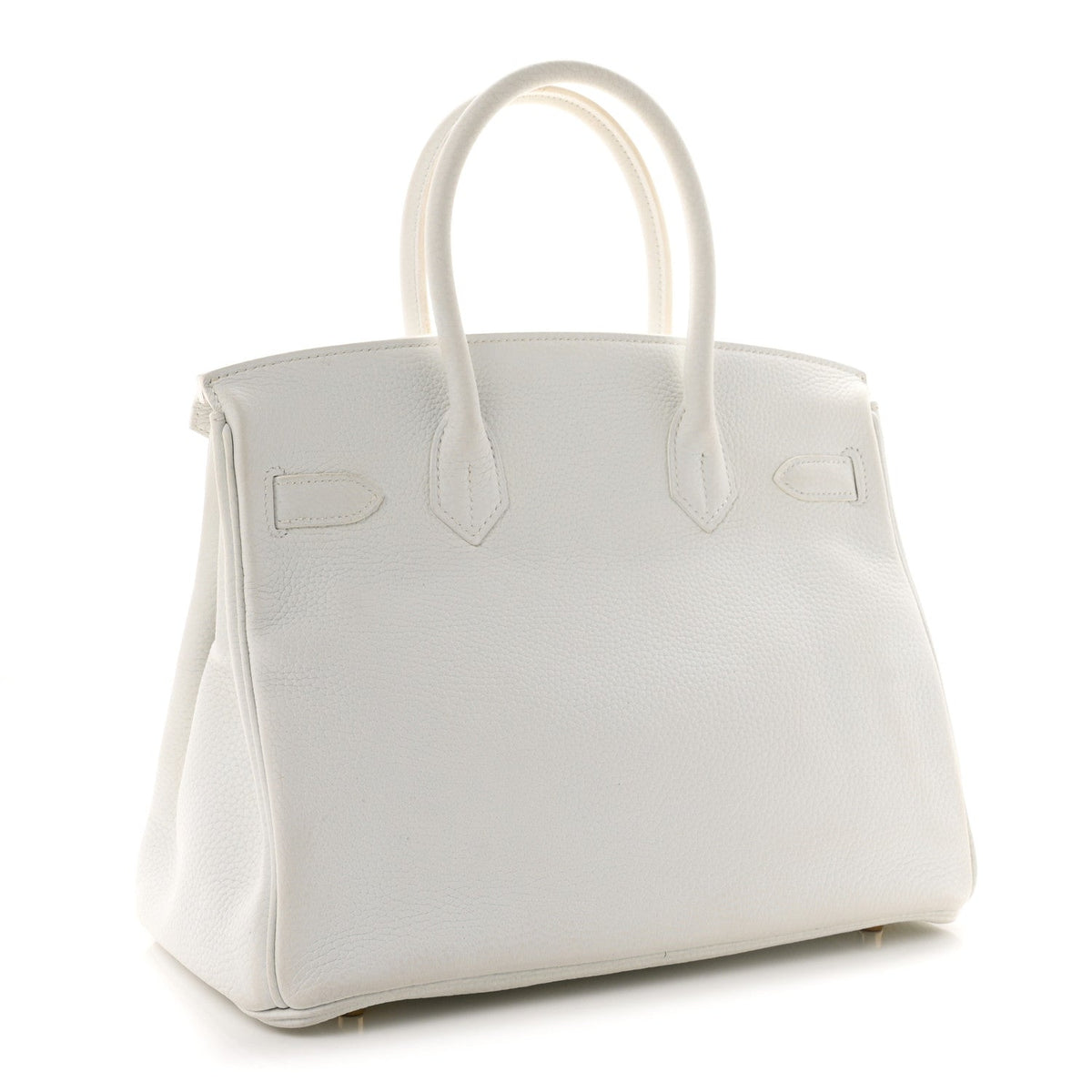 Taurillon Clemence Birkin 30 White