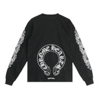 Chrome Hearts Horse Shoe L/S T-shirt Black