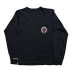 Chrome Hearts Staff Long Sleeve T-Shirt Black/Red