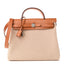 Vache Hunter Criss Viking Herbag Zip Retourne 31 PM Ecru Beige Naturel