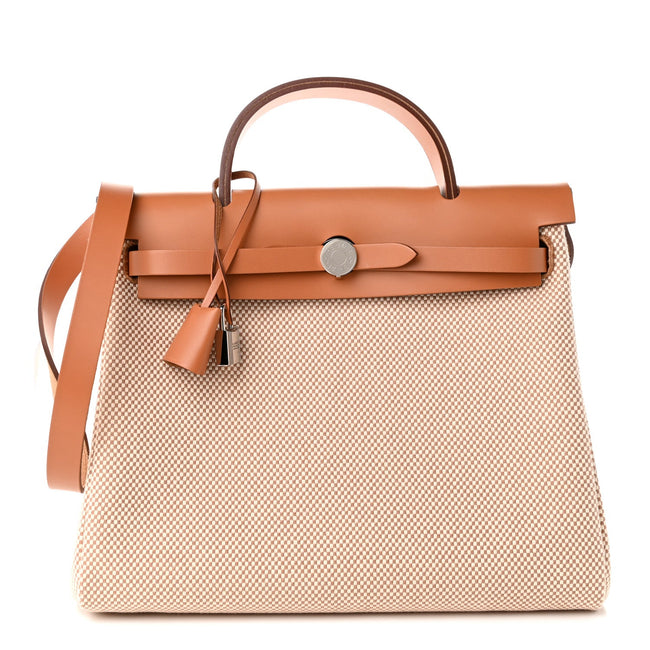 Vache Hunter Criss Viking Herbag Zip Retourne 31 PM Ecru Beige Naturel Hover Image