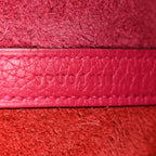 Taurillon Clemence Tri-Color Picotin Lock 18 PM Rose Extreme Rose Mexico Rouge De Coeur
