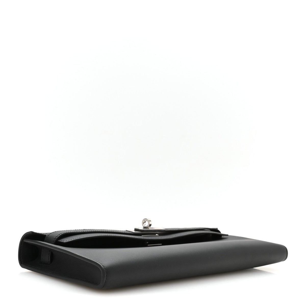 Swift Kelly Cut Clutch Pochette Black