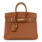 Togo Birkin 25 Gold