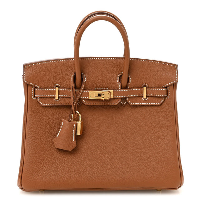 Togo Birkin 25 Gold Hover Image