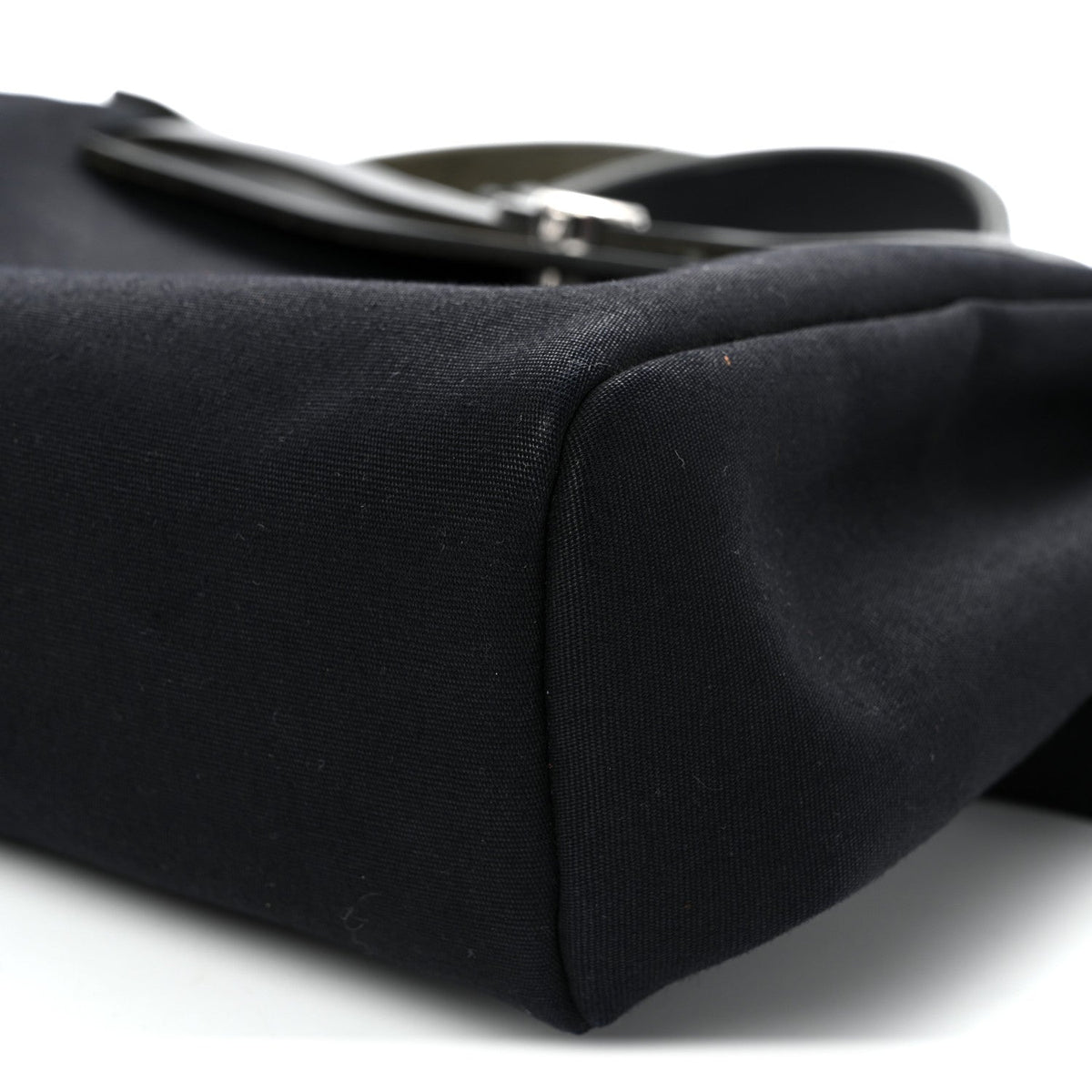 Toile Vache Calfskin Herbag 30 PM Backpack Black