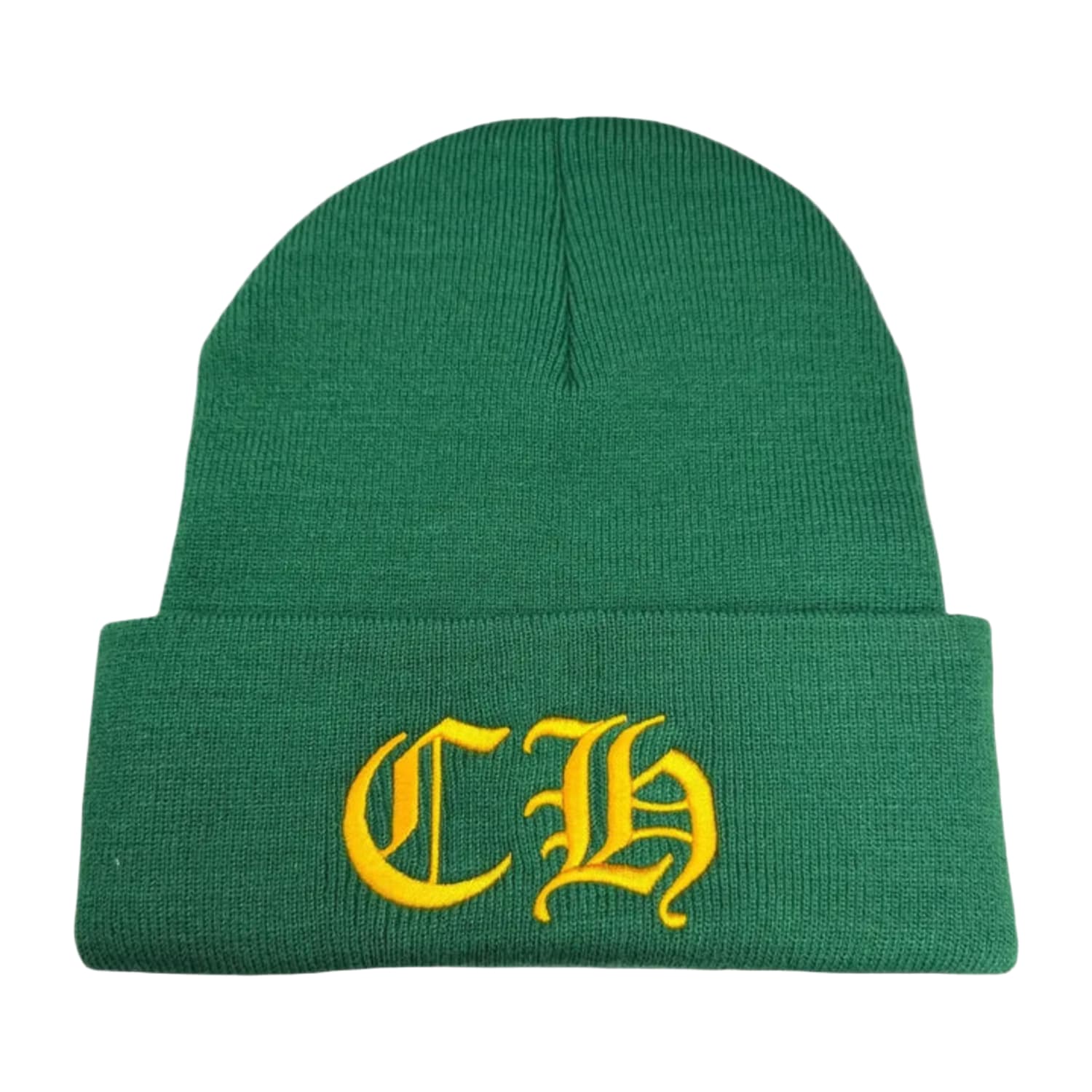 Chrome Hearts CH Beanie Green/Yellow