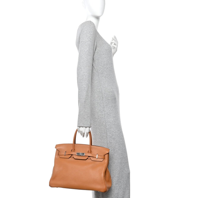 Taurillon Novillo Sea Surf and Fun Birkin 35 Toffee Main Image