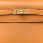 Swift Kelly Pochette Clutch Sesame