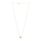 18K Rose Gold Diamond Extrait de Camélia Pendant Necklace