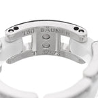 18K White Gold Ceramic Diamond Medium Ultra Ring White 50 5.5