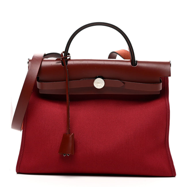 Vache Hunter Toile Herbag Zip 31 PM Rouge H Brique Hover Image