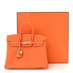 Togo Birkin 25 Orange Minium