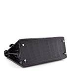 Shiny Niloticus Crocodile Kelly Sellier 28 Amethyst