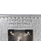 Metallic Chevre Chamkilight Mini Kelly Sellier 20 Argent