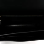 Epsom Enamel Constance 24 Black Bleu Saint Cyr