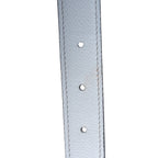 Epsom Swift 24mm Mini Constance H Belt 75 30 White Etoupe
