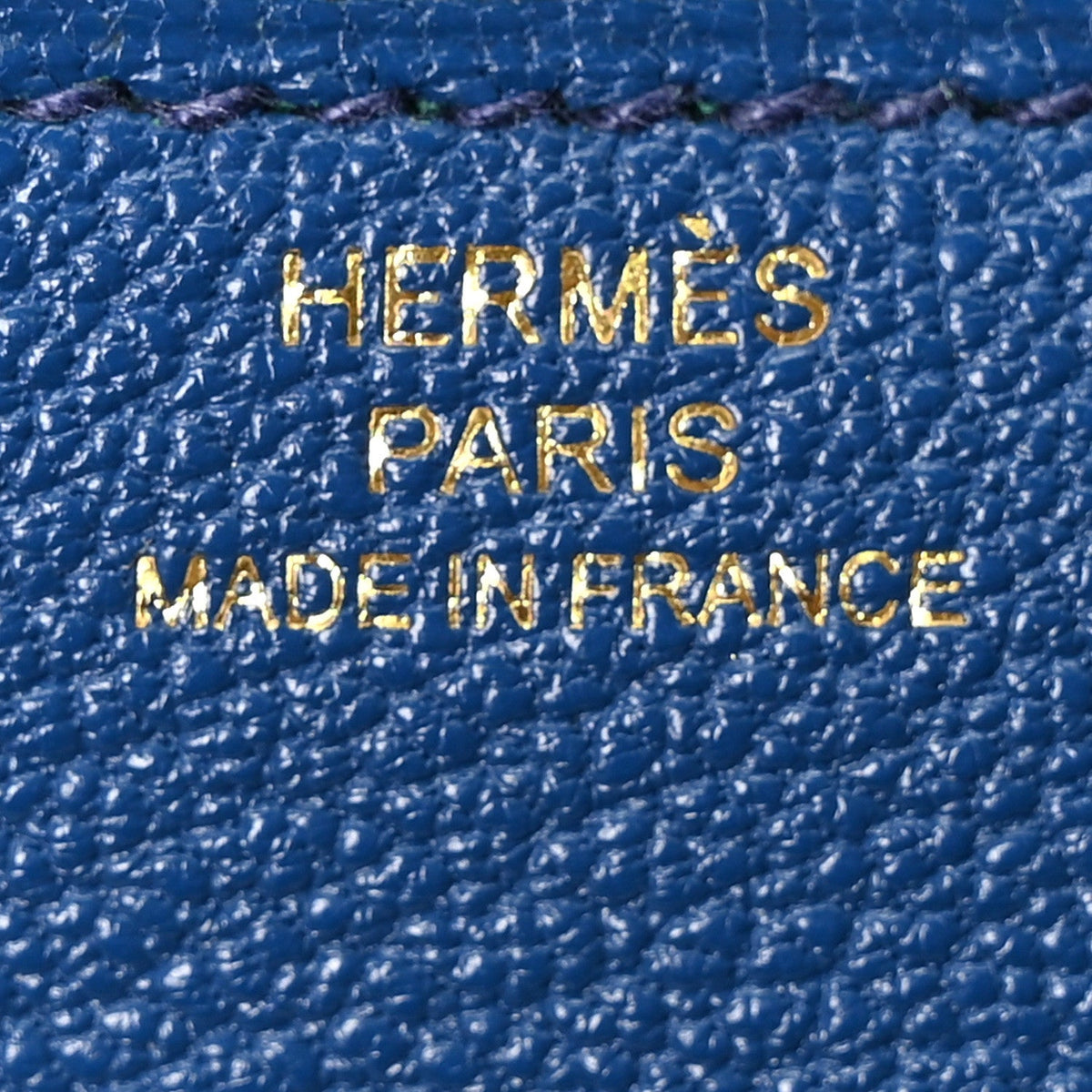 Chevre Mysore Verso Constance 18 Blue Saphir Menthe