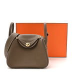 Taurillon Clemence Mini Lindy 20 Etoupe