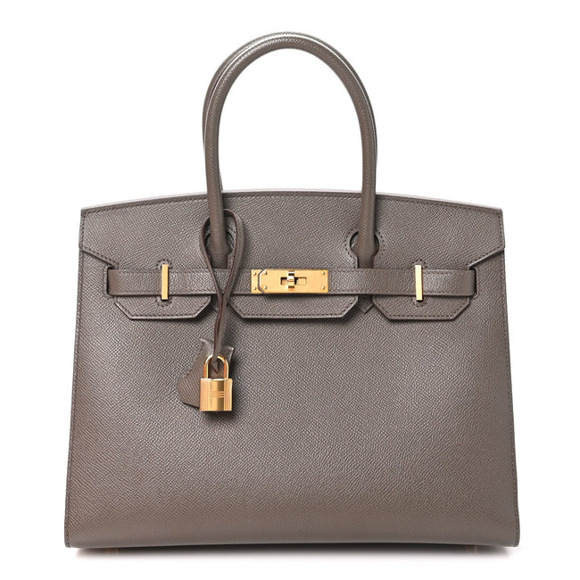 Epsom Birkin Sellier 30 Etain Hover Image