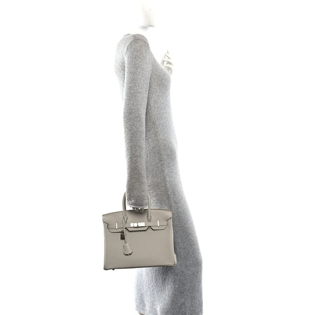 Togo BIRKIN 30 Gris Perle Main Image
