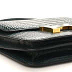 Matte Alligator Constance 18 Vert Cypress