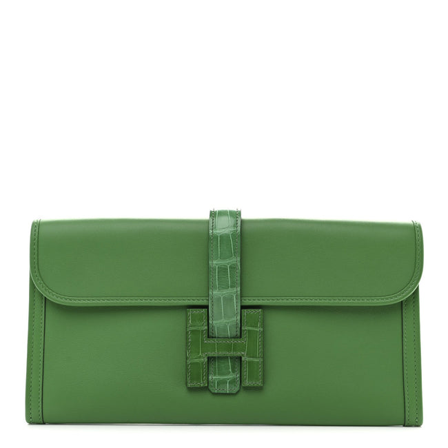 Swift Shiny Alligator Jige Elan Touch 29 Clutch Bambou Hover Image