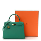 Epsom Kelly Sellier 25 Vert Jade